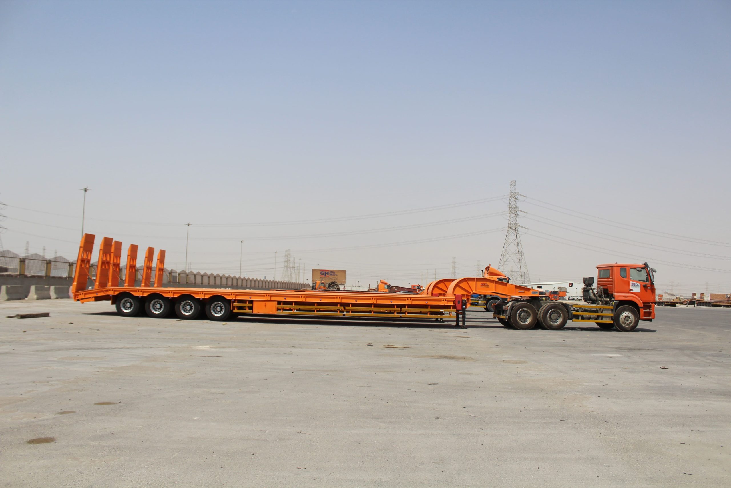 Hydraulic Low bed الصورة 5